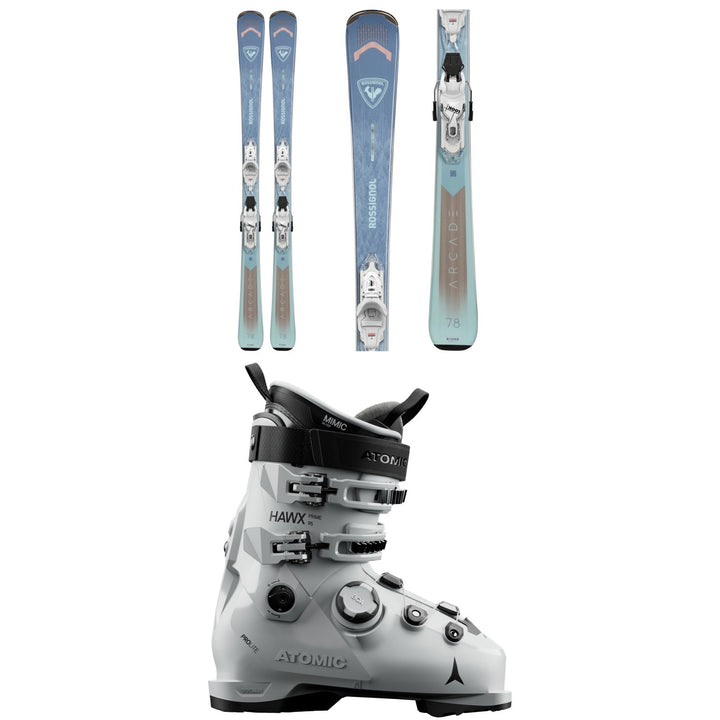 Rossignol Arcade 78 W Skis + Xpress 10 Bindings + Atomic Hawx Prime 95 BOA W Ski Boots - Women's 2027
