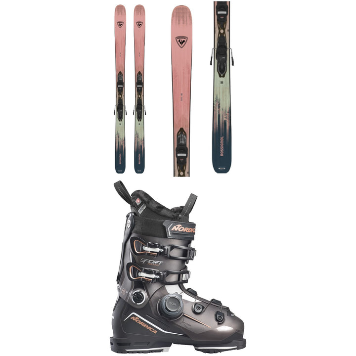 Rossignol Soul W 92 Skis + Xpress W 11 GW Bindings + Nordica Sportmachine 3 85 BOA Ski Boots - Women's 2027
