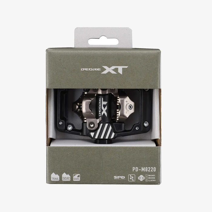 Shimano Deore XT PD-M8220 SPD Pedals Black