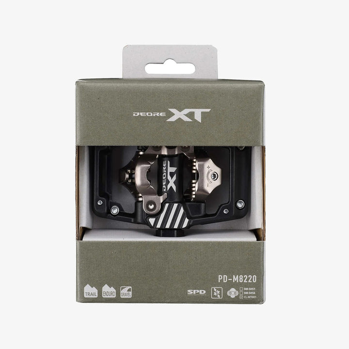 Shimano Deore XT PD-M8220 SPD Pedals Black
