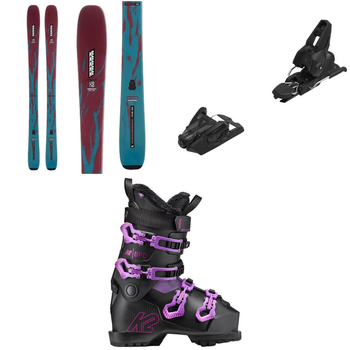 K2 Mindbender 90 W Skis + Atomic Strive 10 GW Ski Bindings + K2 BFC 75 W Ski Boots - Women's 2027