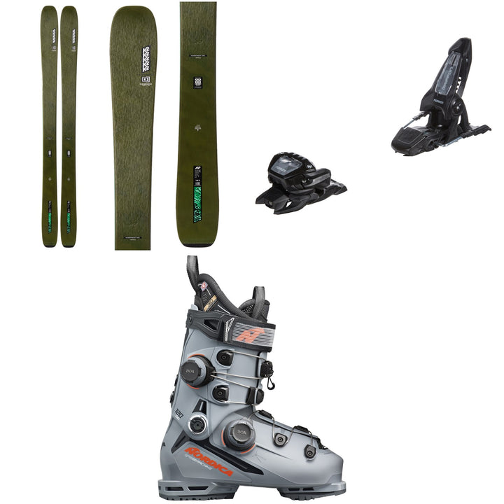 K2 Mindbender 106 C Skis + Marker Griffon 13 ID Ski Bindings + Nordica Speedmachine 3 120 BOA DD Ski Boots 2026