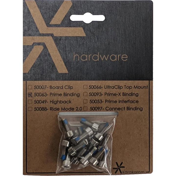 Karakoram Prime Binding Hardware