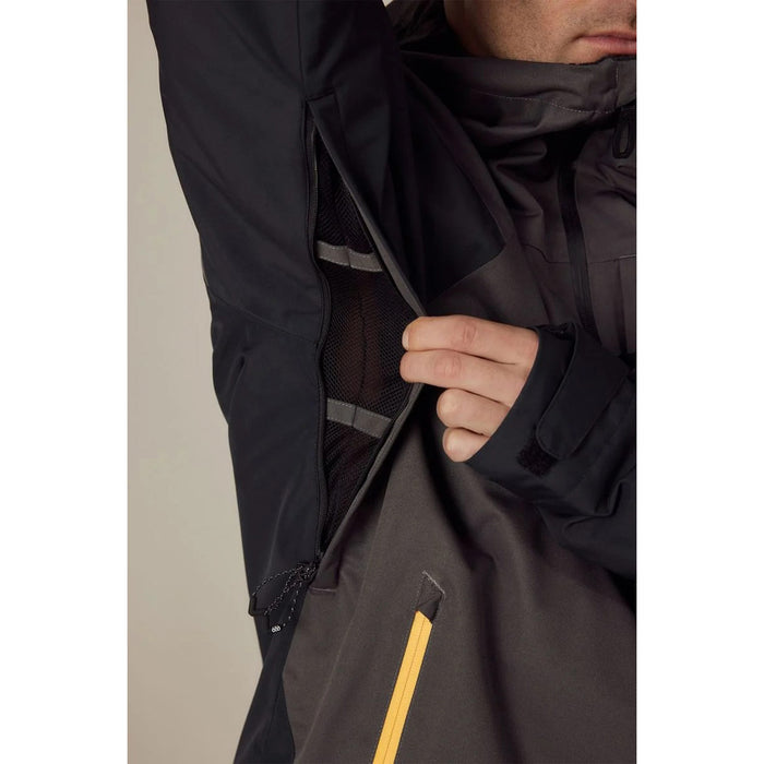 686 Six Crust Jacket - Men's Charcoal Colorblock
