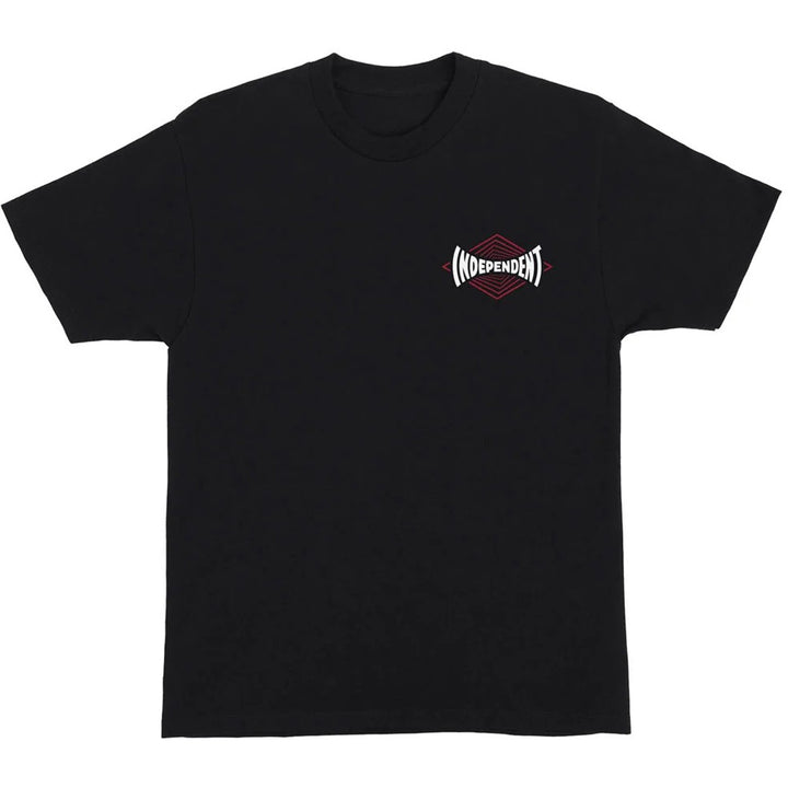 Independent Vertigo Span S/S Heavyweight T-Shirt - Unisex Black