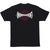 Independent Vertigo Span S/S Heavyweight T-Shirt - Unisex Black