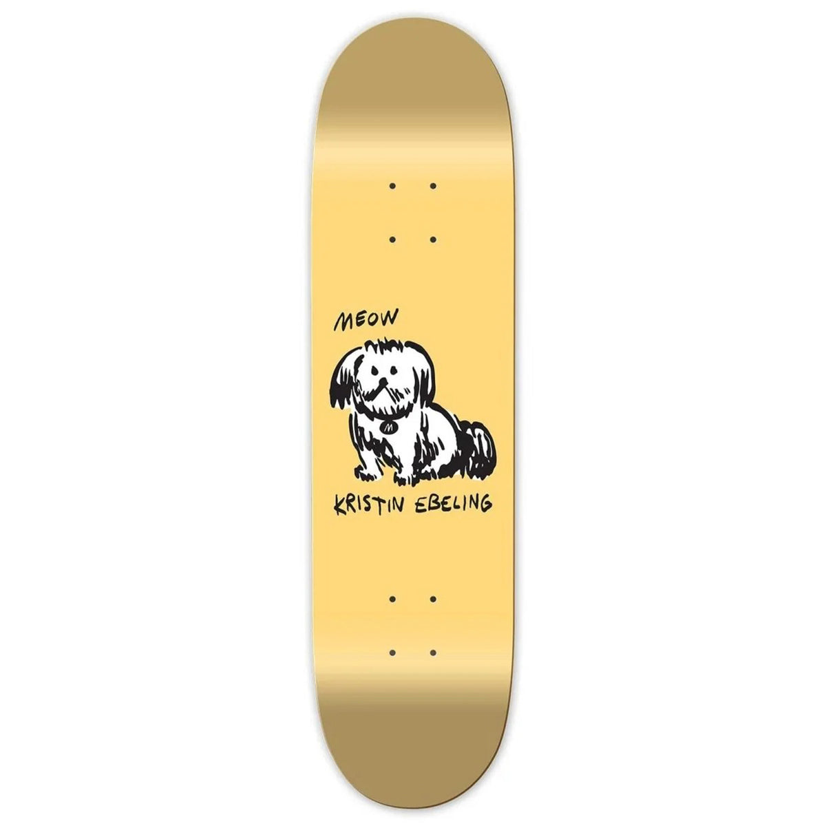 Magoo's Meow Kristin Ebeling Magoo 8.25 Skateboard Deck – evo