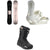 thirtytwo Crucible Snowboard + T32M FASE Snowboard Bindings + STW Double Boa Snowboard Boots - Women's 2027