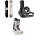 thirtytwo Crucible Snowboard + T32M FASE Snowboard Bindings + STW Double Boa x Luxton Snowboard Boots - Women's 2027