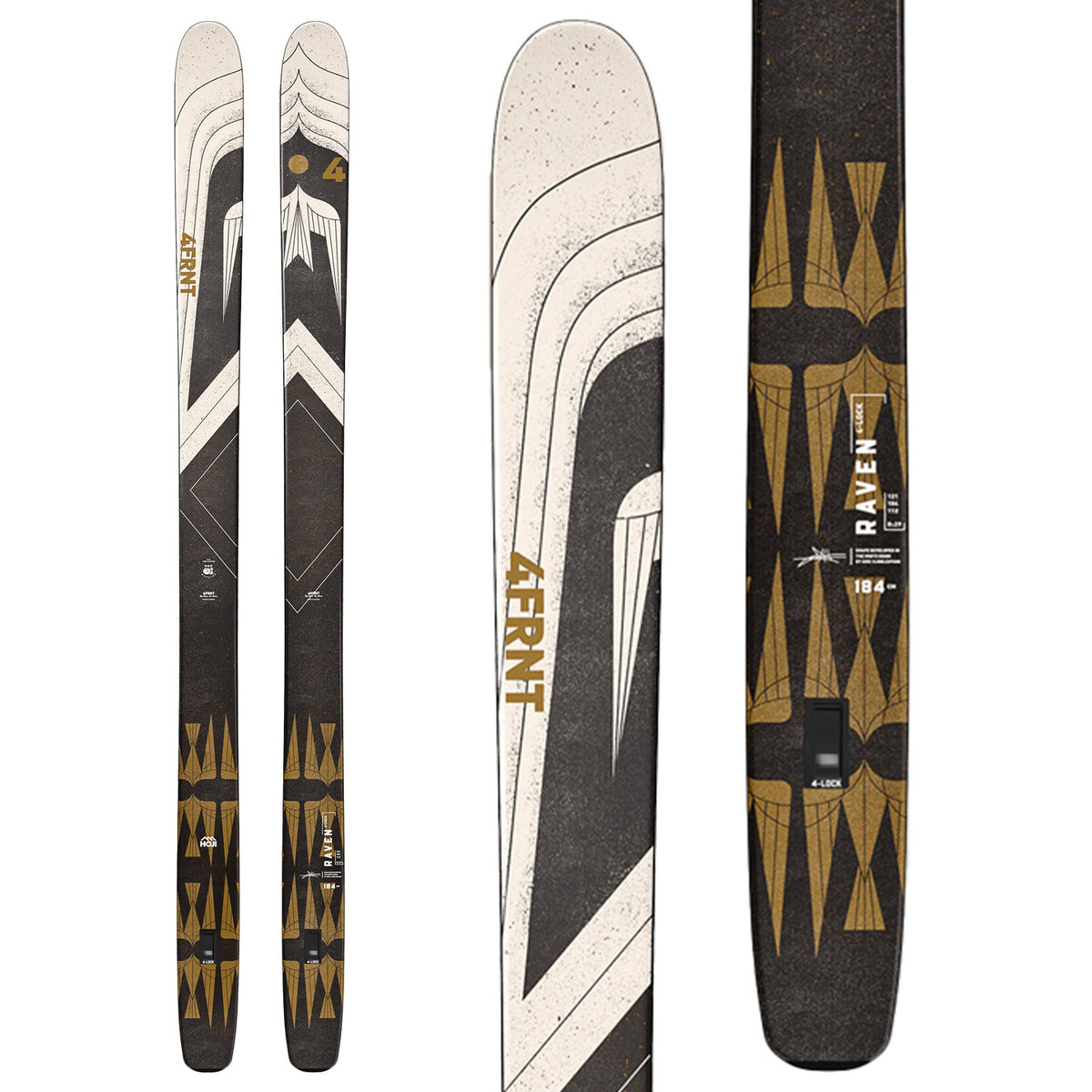 4FRNT Raven 4 Lock Skis 2027