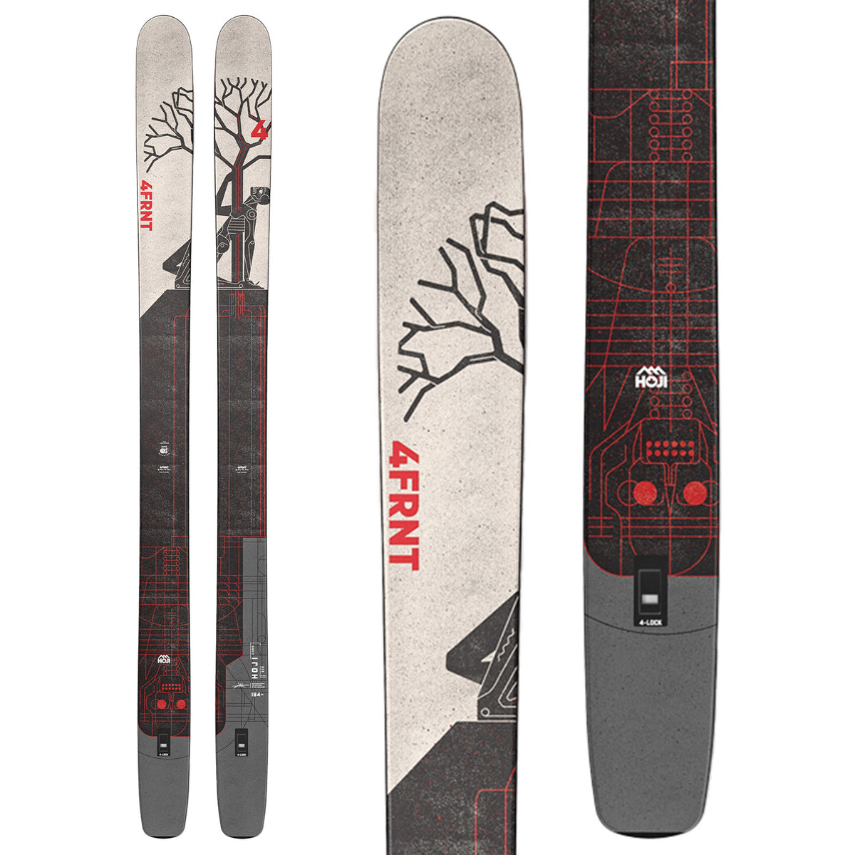 4FRNT Hoji 4 Lock Skis 2027