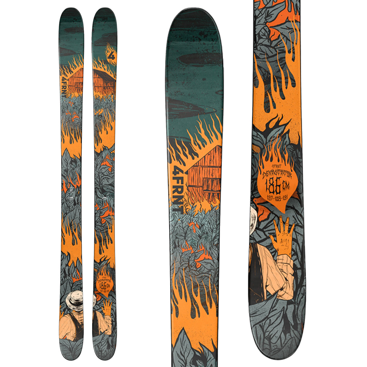 4FRNT Devastator Skis 2027