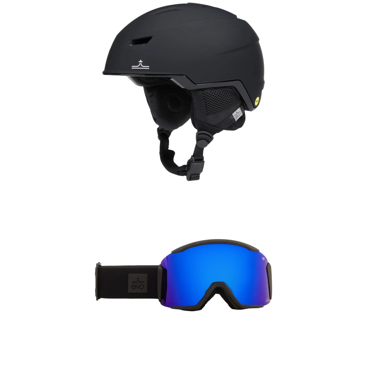 evo Felsen MIPS Helmet + evo Felsen Goggles