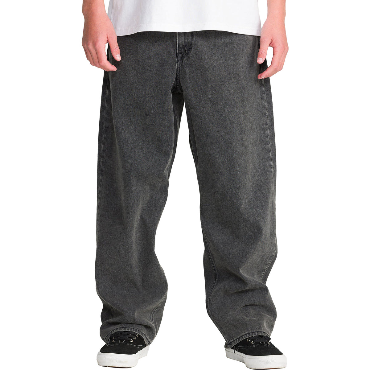 Volcom Billow Denim Pants - Men's Charcoal/Black
