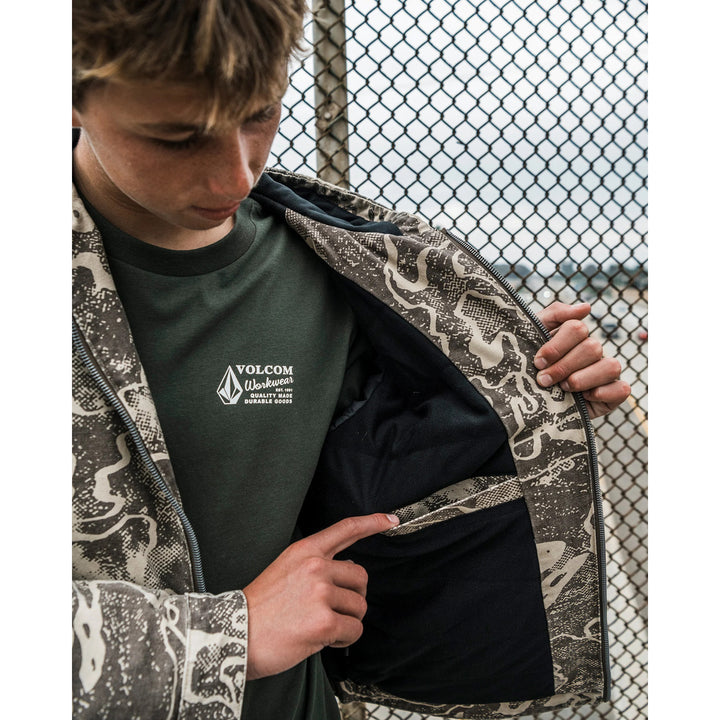 Volcom Fresh Storm Workwear Jacket - Men's Camoflauge