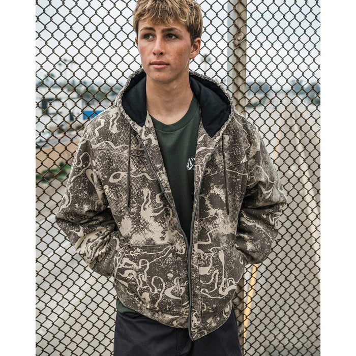 Volcom Fresh Storm Workwear Jacket - Men's Camoflauge