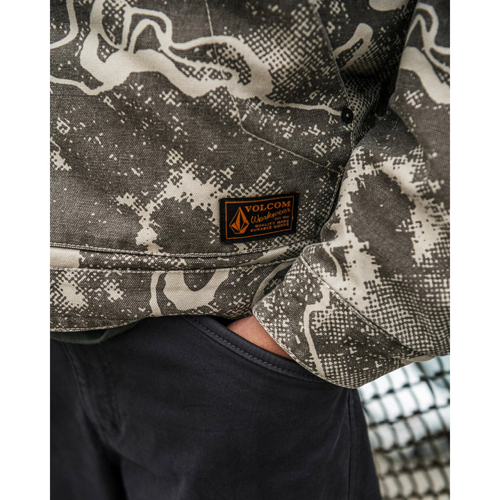 Volcom Fresh Storm Workwear Jacket - Men's Camoflauge