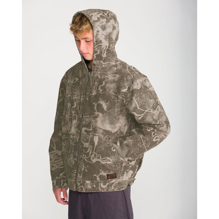 Volcom Fresh Storm Workwear Jacket - Men's Camoflauge