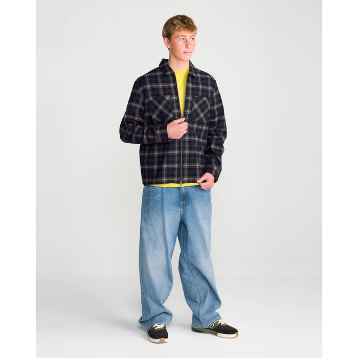 Volcom Fieldstone Long-Sleeve Shirt - Men's Black