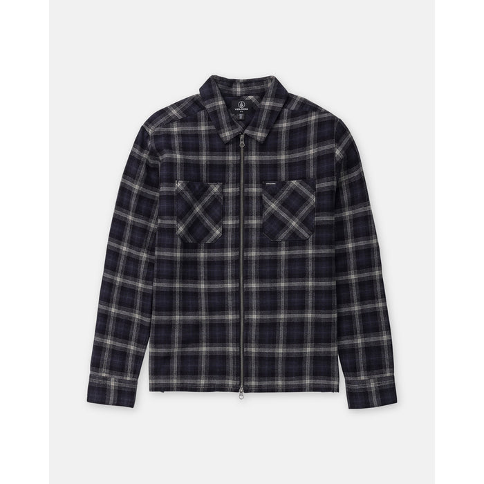 Volcom Fieldstone Long-Sleeve Shirt - Men's Black