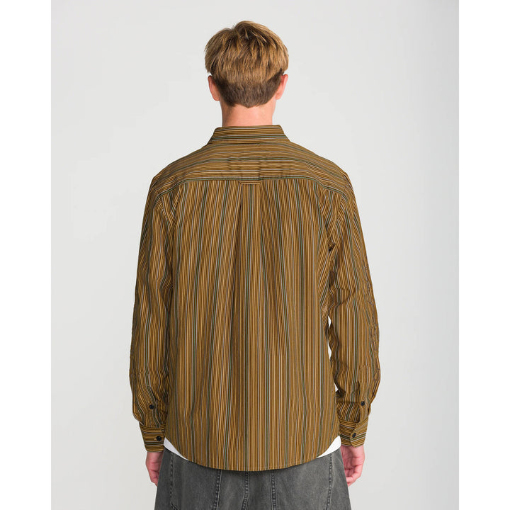 Volcom FA Casey Jones Long-Sleeve Shirt - Men's Dull Gold
