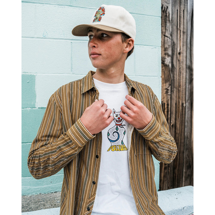 Volcom FA Casey Jones Long-Sleeve Shirt - Men's Dull Gold