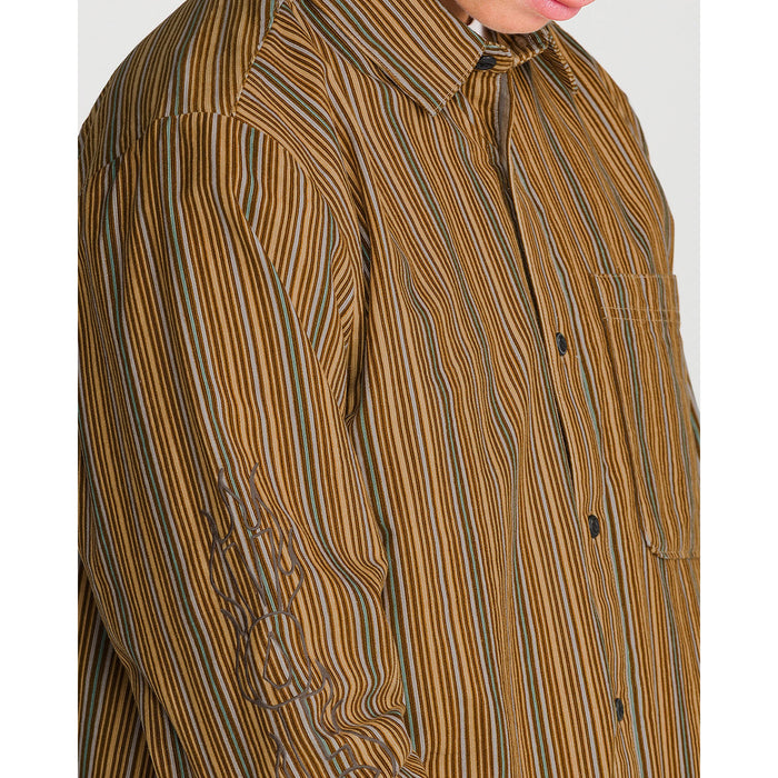 Volcom FA Casey Jones Long-Sleeve Shirt - Men's Dull Gold
