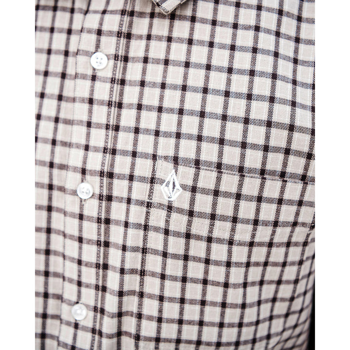 Volcom Flatlands Short-Sleeve Shirt - Men's Light Khaki