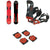 CAPiTA Mega Split Splitboard + Spark R&D Arc ST Splitboard Bindings + Canted Pucks 2027