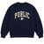 Public Snowboards Collegiate Cre Neck - Men's Navy