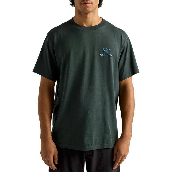 Arc'teryx Kragg SL Cotton Jug Short-Sleeve Shirt - Men's Dark Jade/Aqua