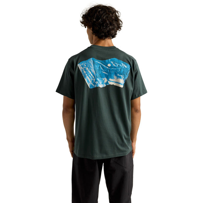 Arc'teryx Kragg SL Cotton Jug Short-Sleeve Shirt - Men's Dark Jade/Aqua