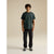 Arc'teryx Kragg SL Cotton Jug Short-Sleeve Shirt - Men's Dark Jade/Aqua