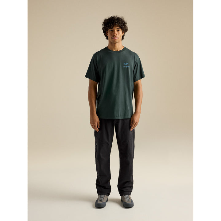 Arc'teryx Kragg SL Cotton Jug Short-Sleeve Shirt - Men's Dark Jade/Aqua