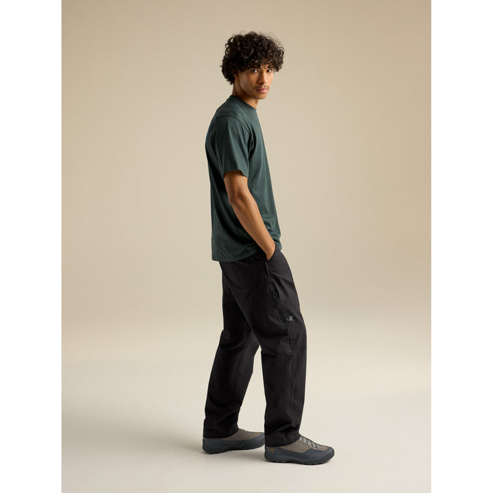 Arc'teryx Kragg SL Cotton Jug Short-Sleeve Shirt - Men's Dark Jade/Aqua