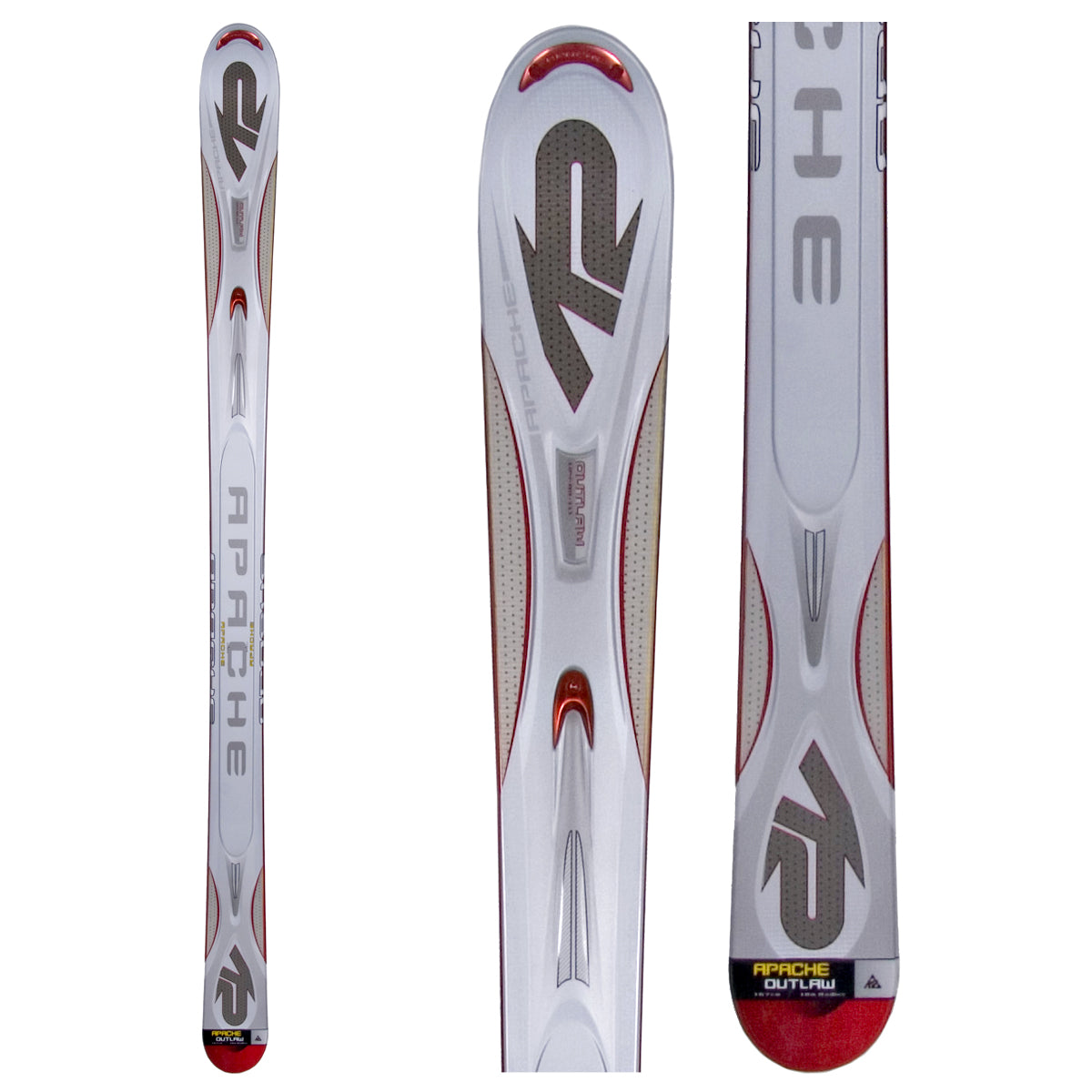 K2 Apache Outlaw Skis 2006