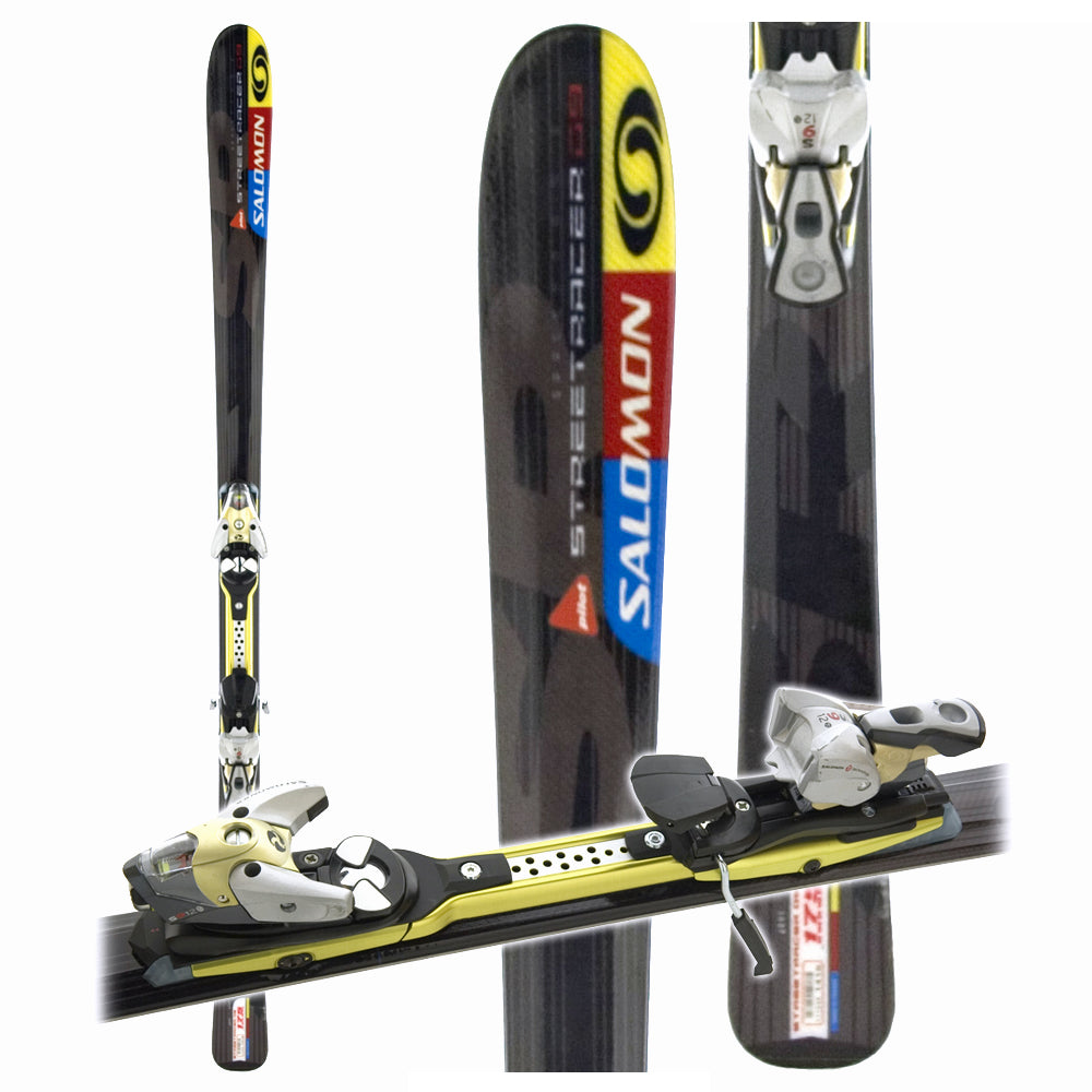 Salomon Streetracer 9 Skis + Salomon Bindings 2005