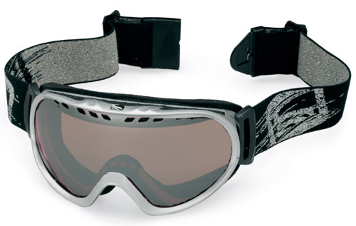 Scott Radiant Goggle Satin Silver/Chrome Amplifier