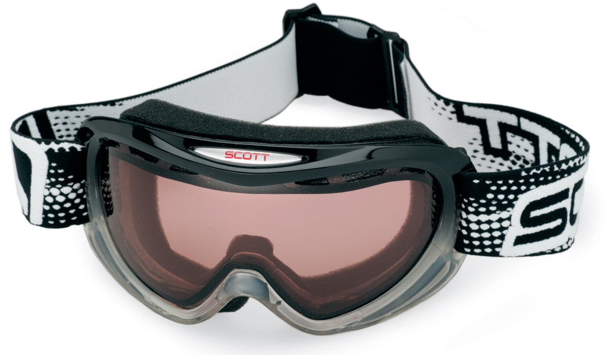 Scott Split Six Goggle Black to Clear Fade/Amplifier