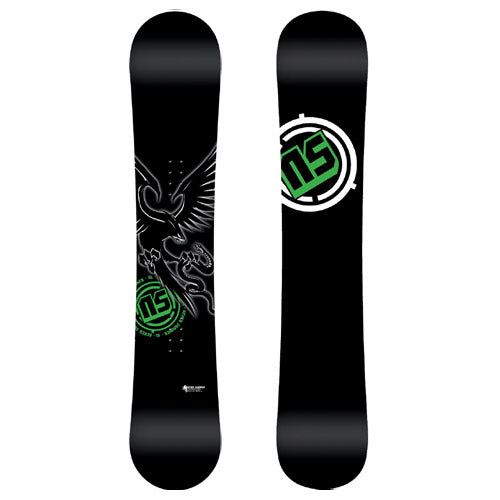 Never Summer SL (Black w/green) Snowboard 2006