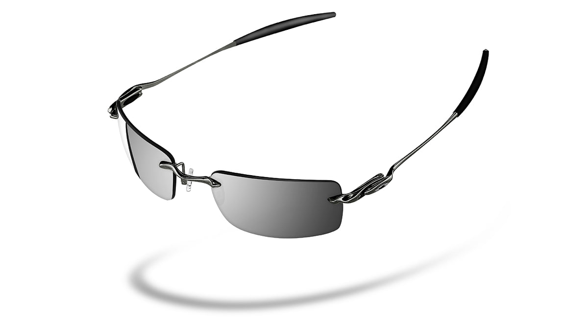 Oakley Why 8.2 Sunglasses Black Chrome/ Black Iridium