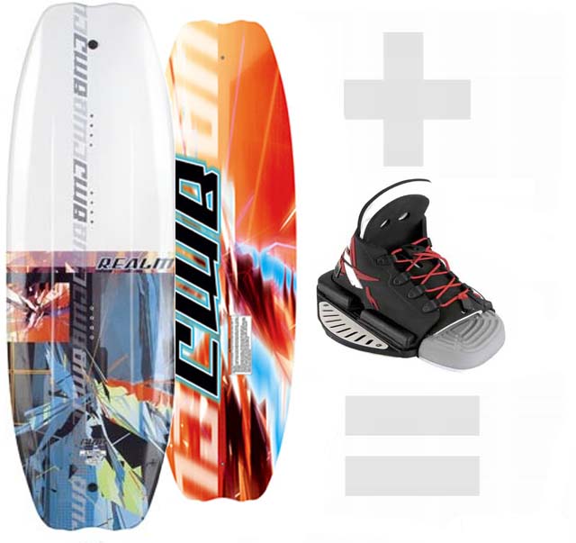 CWB Realm Wakeboard + Comp Bindings 2005