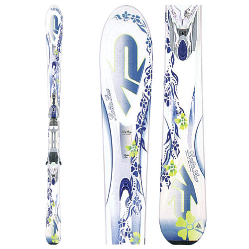 K2 T9 Lotta Luv Skis + Marker IBX 11.0 Ti Bindings - Women's 2006