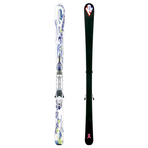 K2 T9 Lotta Luv Skis + Marker IBX 11.0 Ti Bindings - Women's 2006