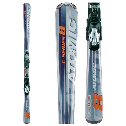 Atomic C:8 SIL Skis + Atomic CENTRO 3.10 Bindings 2005