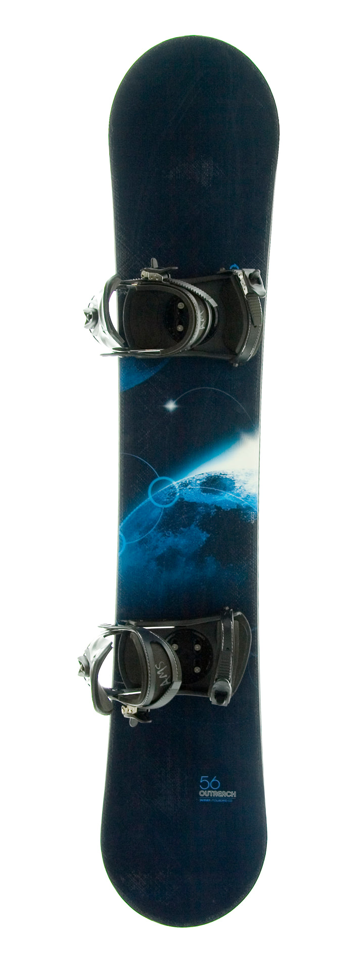 24 Seven Outreach Snowboard + Bindings 2005