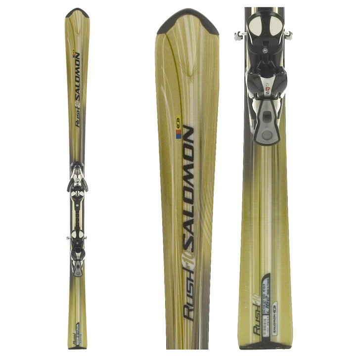 Salomon Rush 10 Pilot Skis + Salomon Bindings - Women's 2006