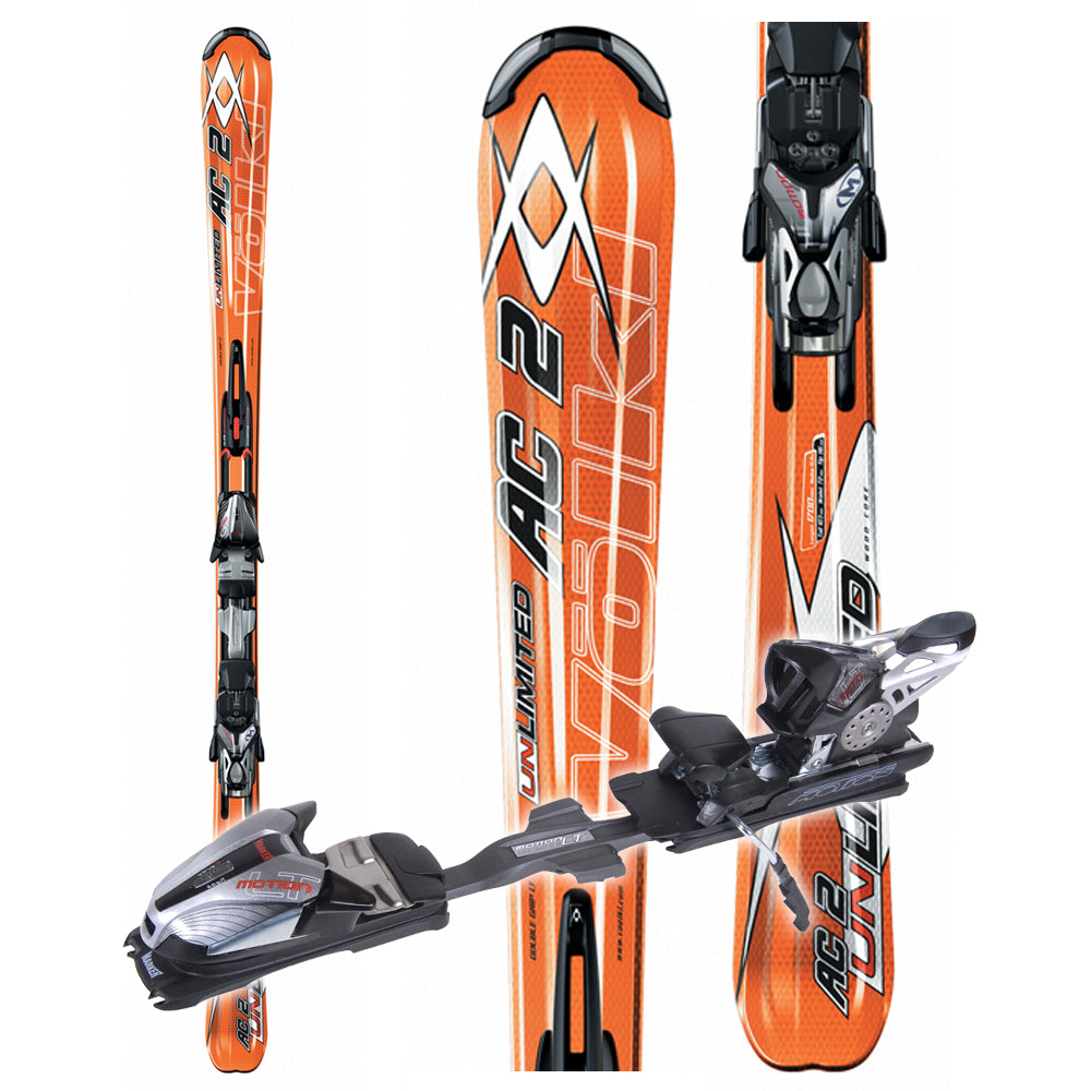 Volkl Unlimited AC2 Skis + Marker Motion LT 11.0 2007