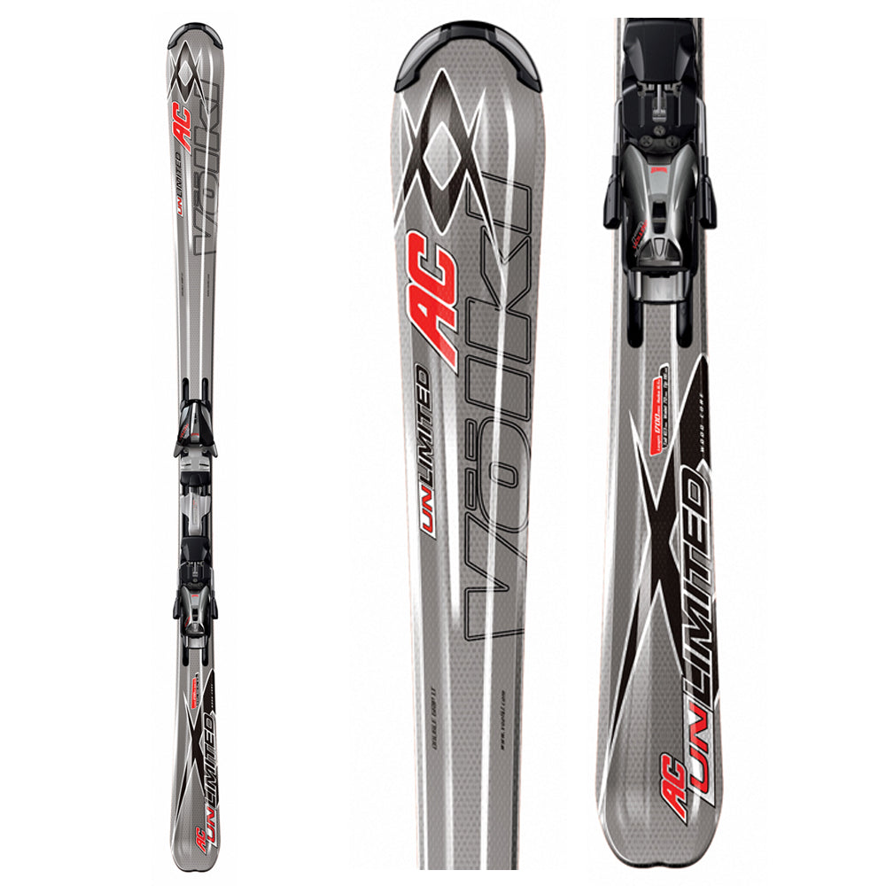 Volkl Unlimited AC Skis + Marker Motion Bindings 2007 – evo