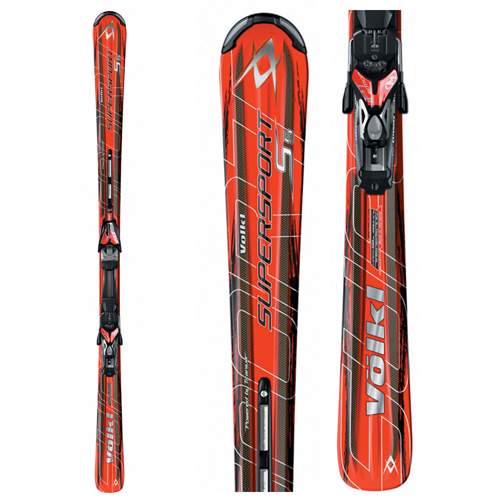 Volkl Supersport スキー Volkl Supersport S5 Ti Skis + Marker Motion System Bindngs 2007 – evo
